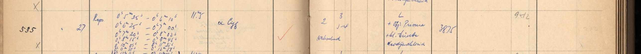 Plattenverzeichnis Eintrag00535