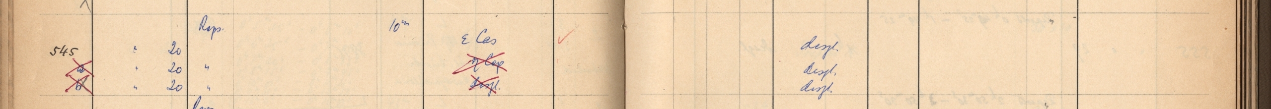 Plattenverzeichnis Eintrag00545