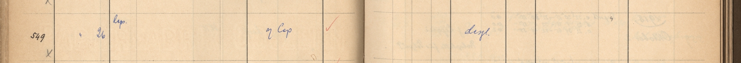 Plattenverzeichnis Eintrag00549