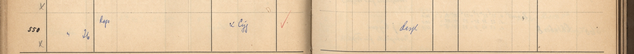 Plattenverzeichnis Eintrag00550