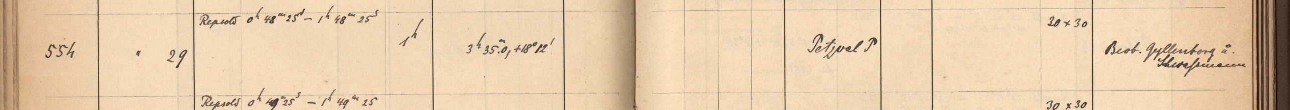 Plattenverzeichnis Eintrag00554