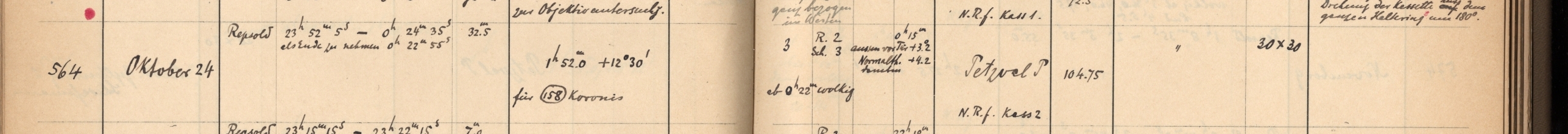 Plattenverzeichnis Eintrag00564