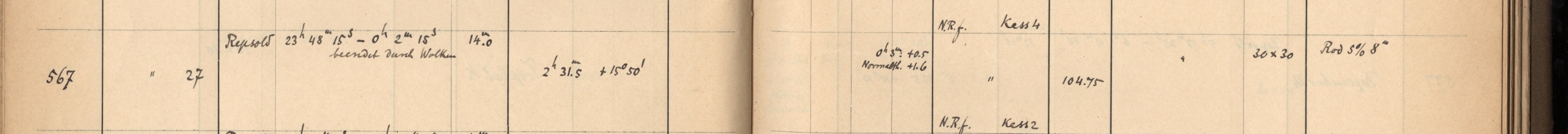 Plattenverzeichnis Eintrag00567