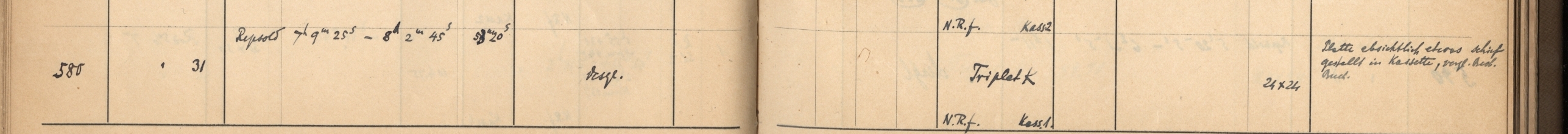 Plattenverzeichnis Eintrag00580