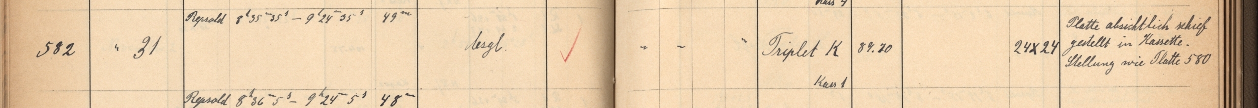 Plattenverzeichnis Eintrag00582