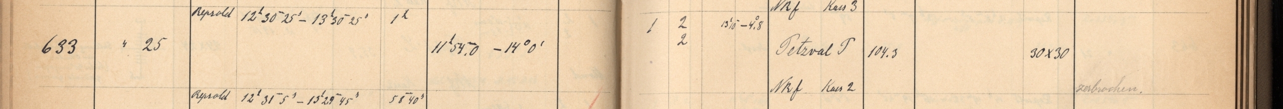 Plattenverzeichnis Eintrag00633