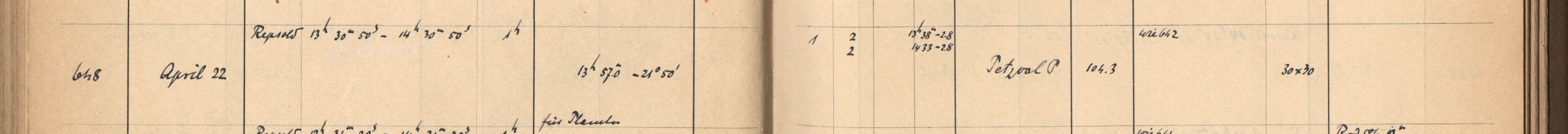 Plattenverzeichnis Eintrag00648