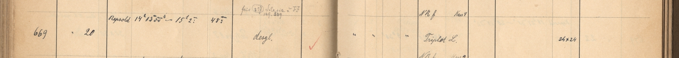 Plattenverzeichnis Eintrag00669