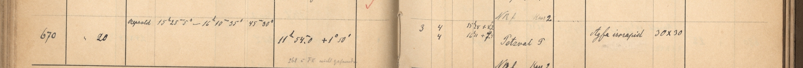 Plattenverzeichnis Eintrag00670