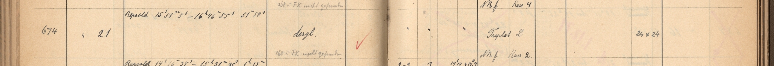Plattenverzeichnis Eintrag00674