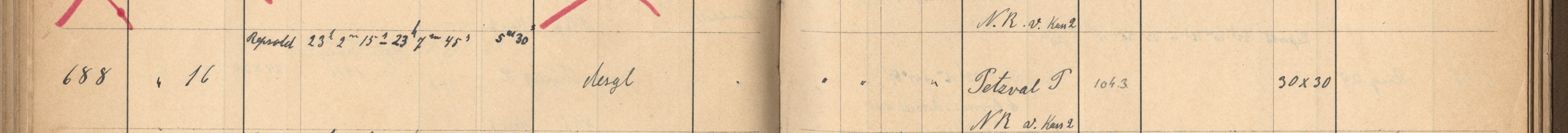 Plattenverzeichnis Eintrag00688