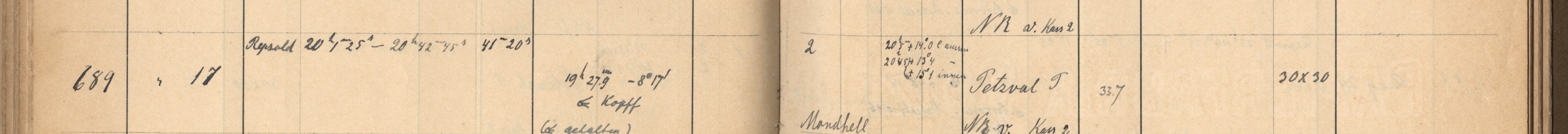 Plattenverzeichnis Eintrag00689