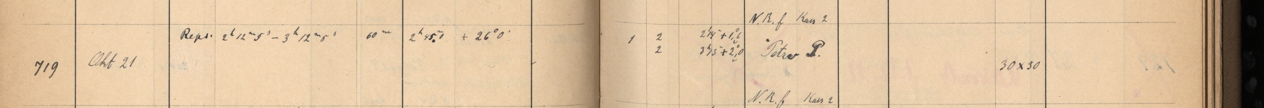 Plattenverzeichnis Eintrag00719