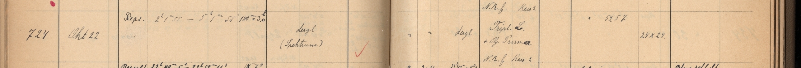 Plattenverzeichnis Eintrag00724