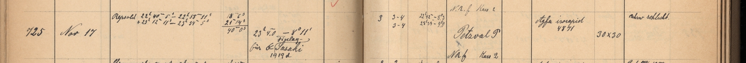 Plattenverzeichnis Eintrag00725