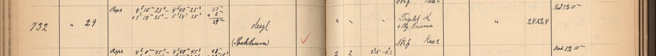 Plattenverzeichnis Eintrag00732