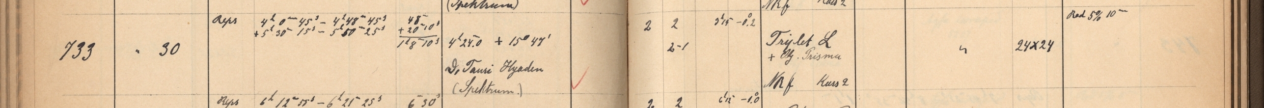Plattenverzeichnis Eintrag00733