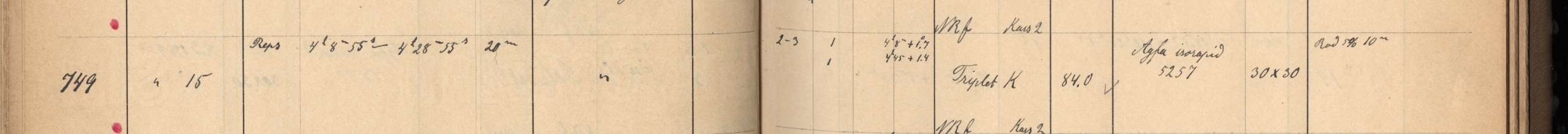 Plattenverzeichnis Eintrag00749