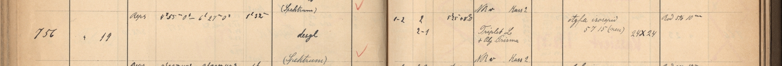 Plattenverzeichnis Eintrag00756