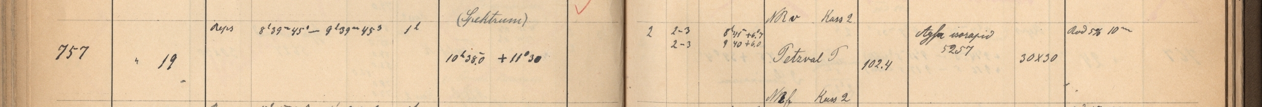 Plattenverzeichnis Eintrag00757