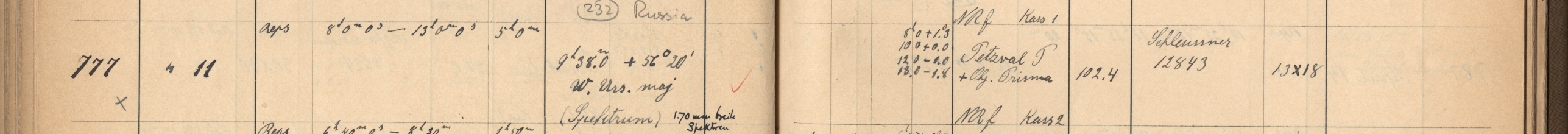Plattenverzeichnis Eintrag00777