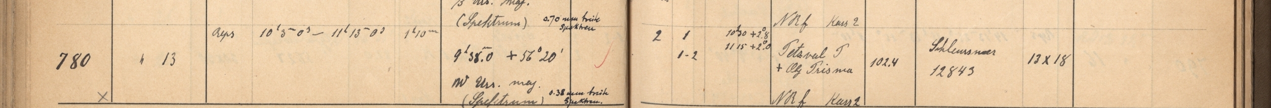 Plattenverzeichnis Eintrag00780