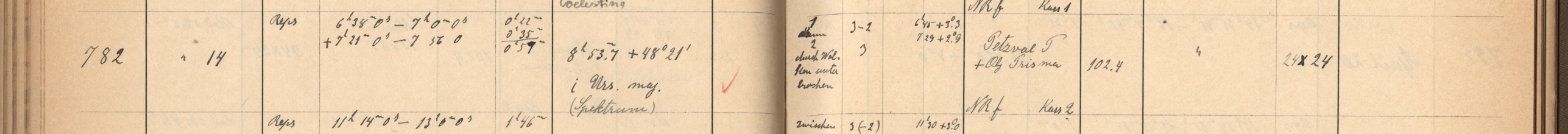 Plattenverzeichnis Eintrag00782