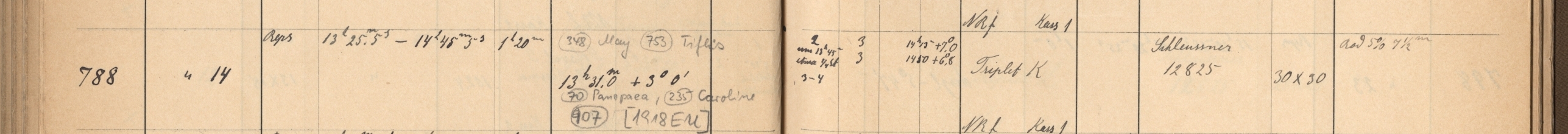 Plattenverzeichnis Eintrag00788