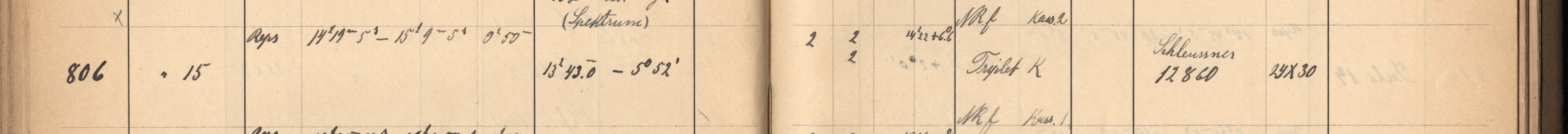 Plattenverzeichnis Eintrag00806
