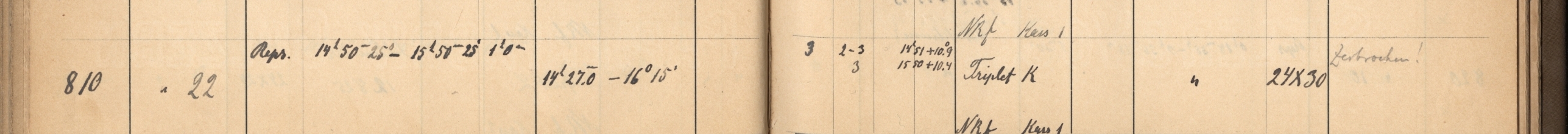 Plattenverzeichnis Eintrag00810