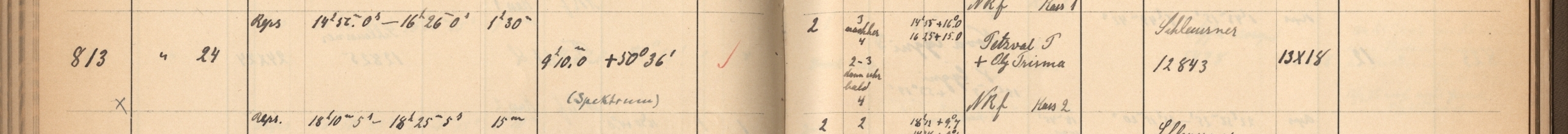 Plattenverzeichnis Eintrag00813