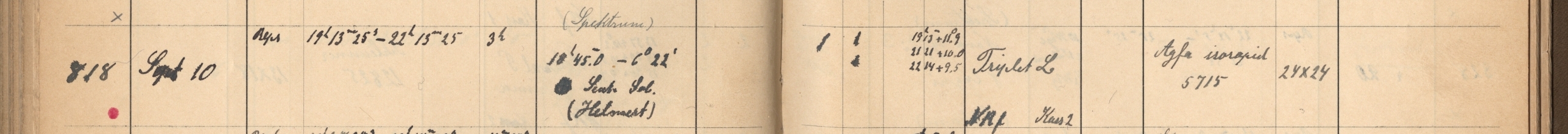 Plattenverzeichnis Eintrag00818