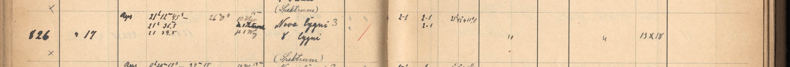 Plattenverzeichnis Eintrag00826