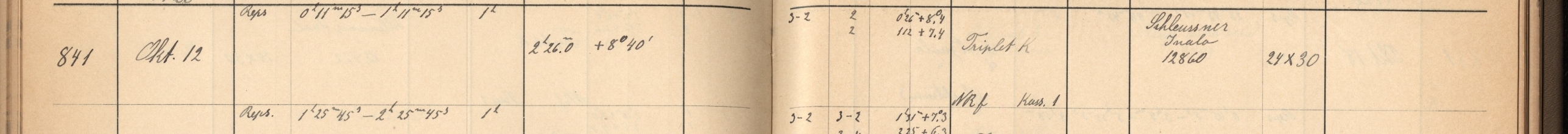 Plattenverzeichnis Eintrag00841