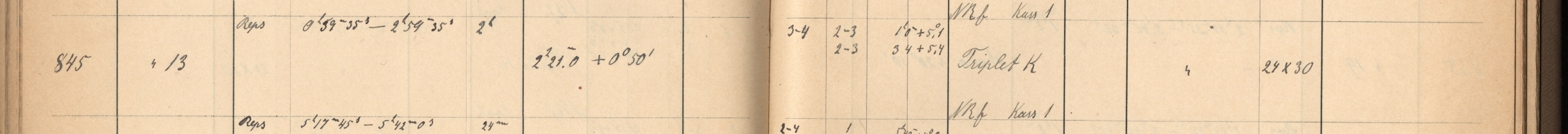 Plattenverzeichnis Eintrag00845
