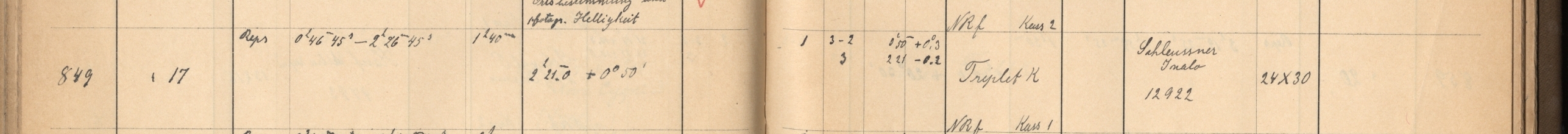Plattenverzeichnis Eintrag00849