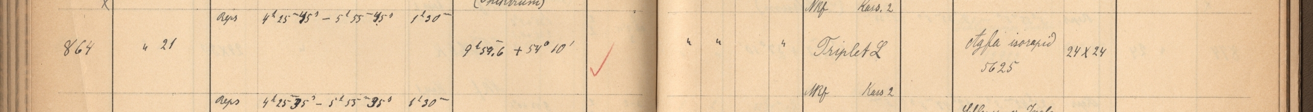 Plattenverzeichnis Eintrag00864