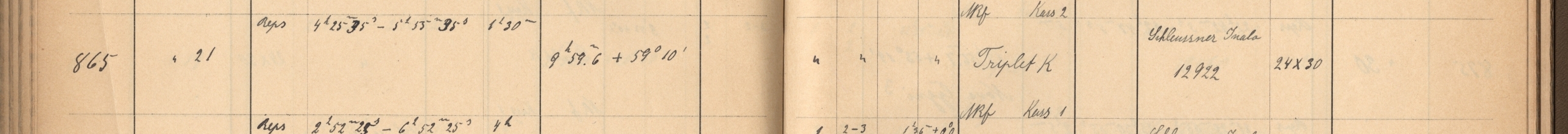 Plattenverzeichnis Eintrag00865