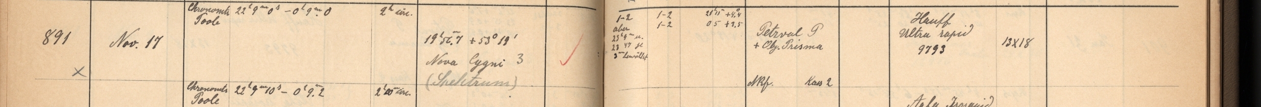 Plattenverzeichnis Eintrag00891