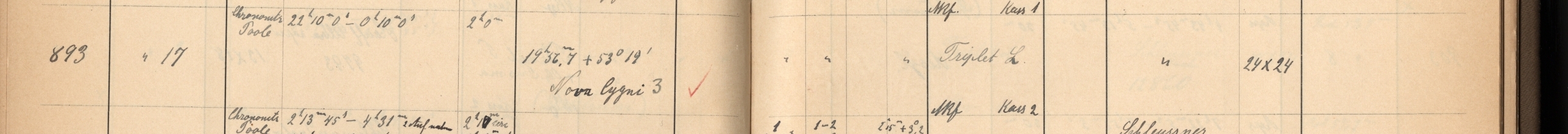 Plattenverzeichnis Eintrag00893