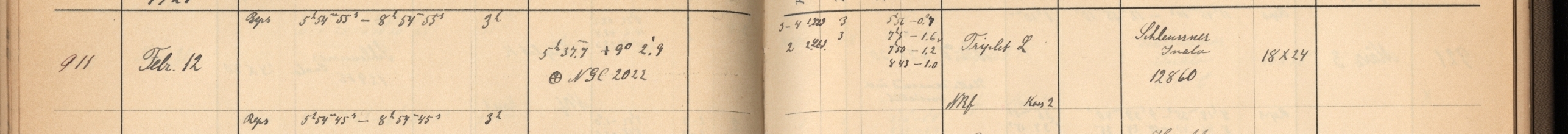 Plattenverzeichnis Eintrag00911