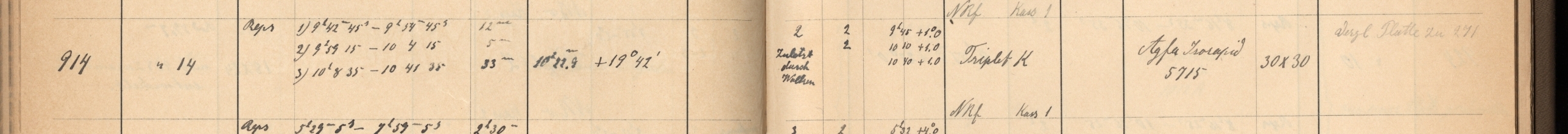 Plattenverzeichnis Eintrag00914