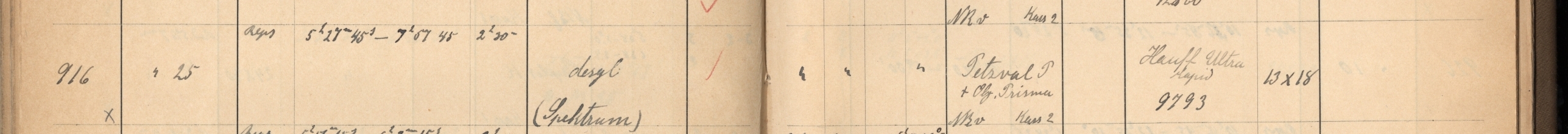 Plattenverzeichnis Eintrag00916