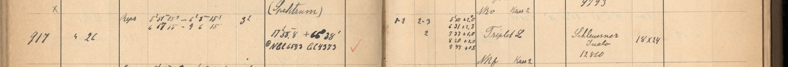 Plattenverzeichnis Eintrag00917