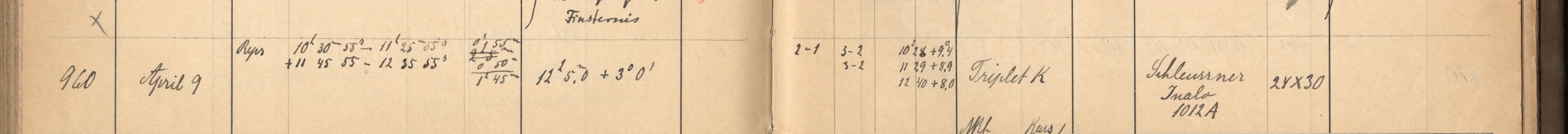 Plattenverzeichnis Eintrag00960