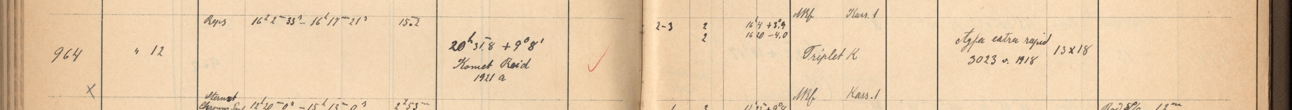 Plattenverzeichnis Eintrag00964