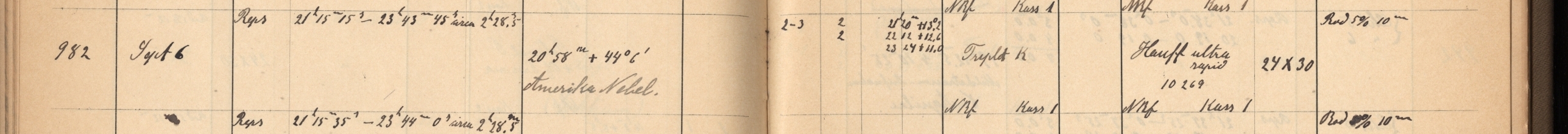 Plattenverzeichnis Eintrag00982
