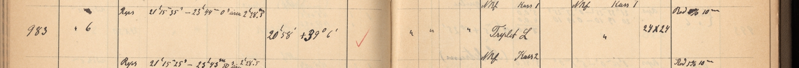 Plattenverzeichnis Eintrag00983