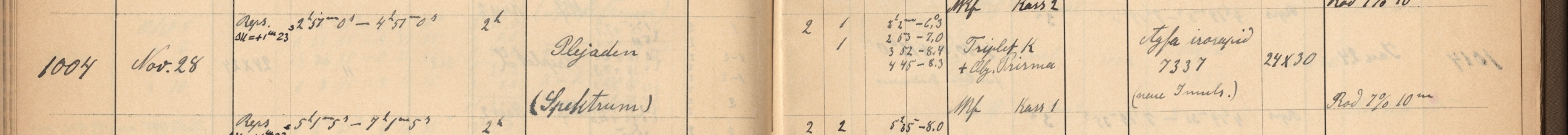 Plattenverzeichnis Eintrag01004