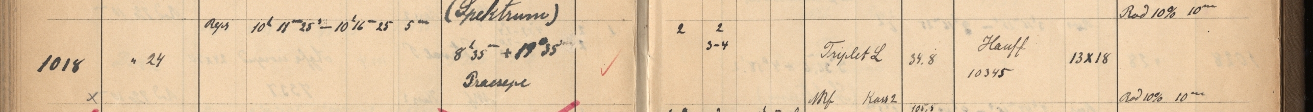 Plattenverzeichnis Eintrag01018